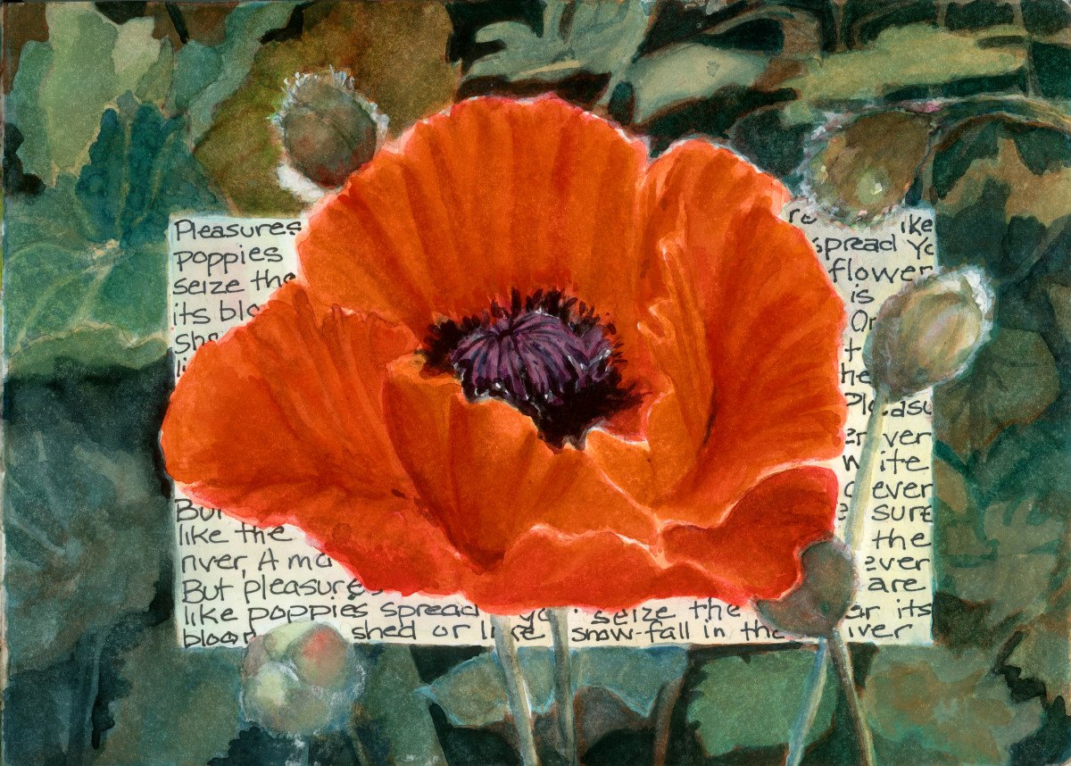 Pleasures are Like Poppies by Rebecca Zdybel, Image 1.