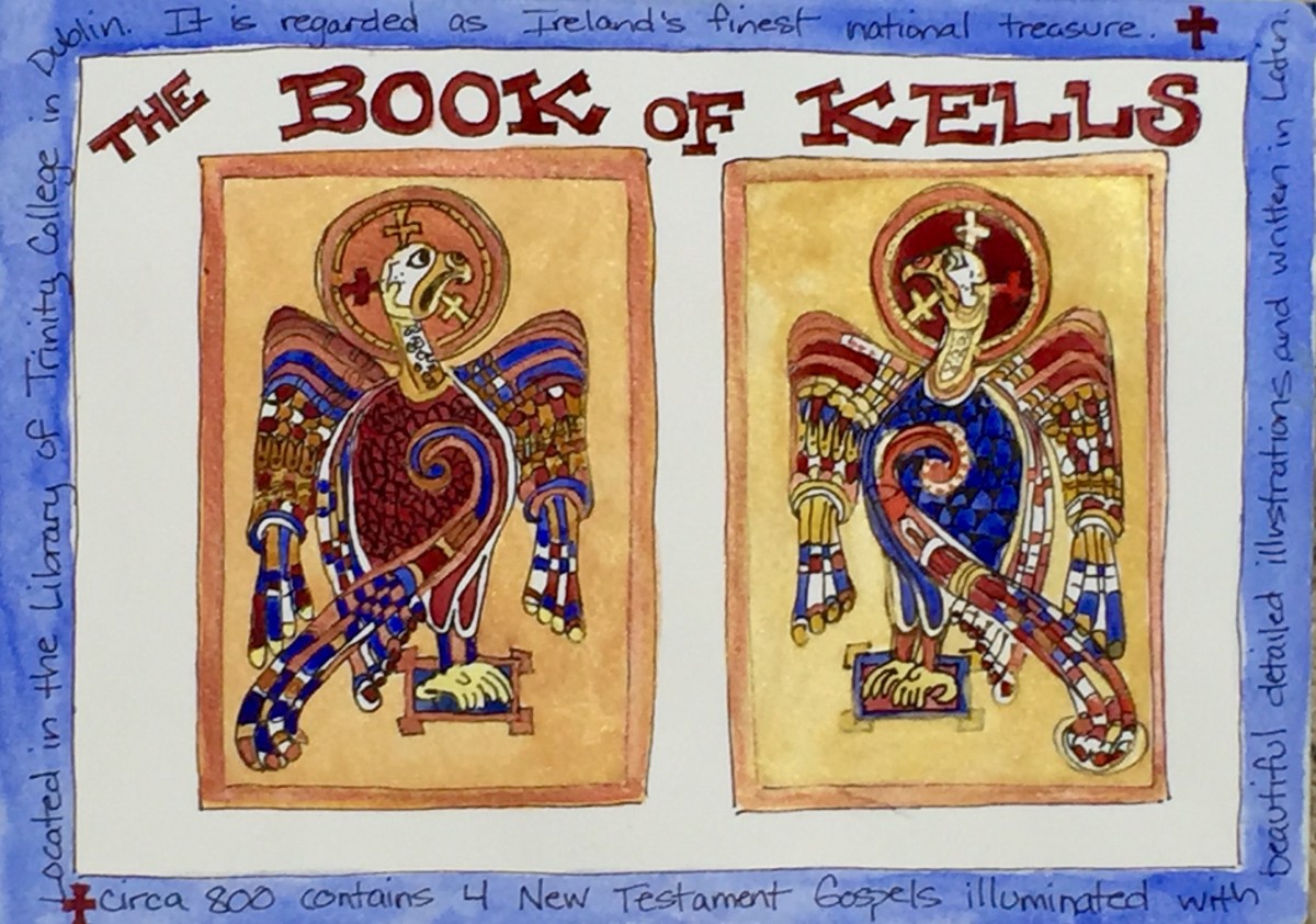 Book of Kells by Rebecca Zdybel, Image 1.