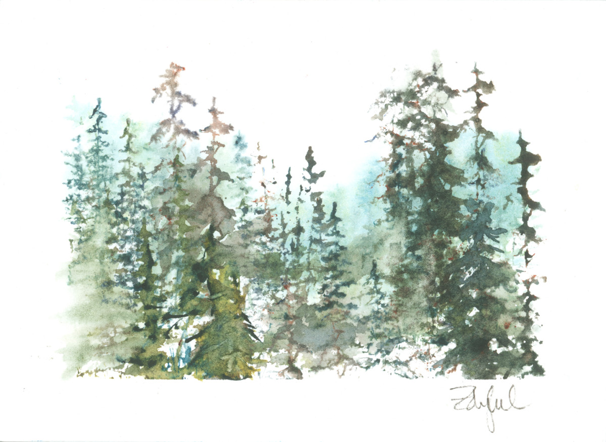 Fantasy Fir 10 by Rebecca Zdybel, Image 1.