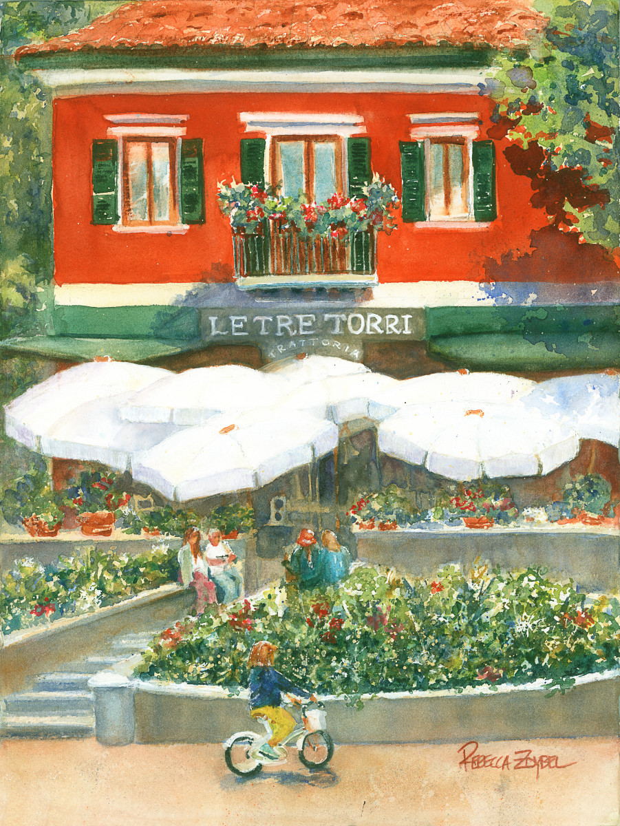 Le Tre Torri by Rebecca Zdybel, Image 1.