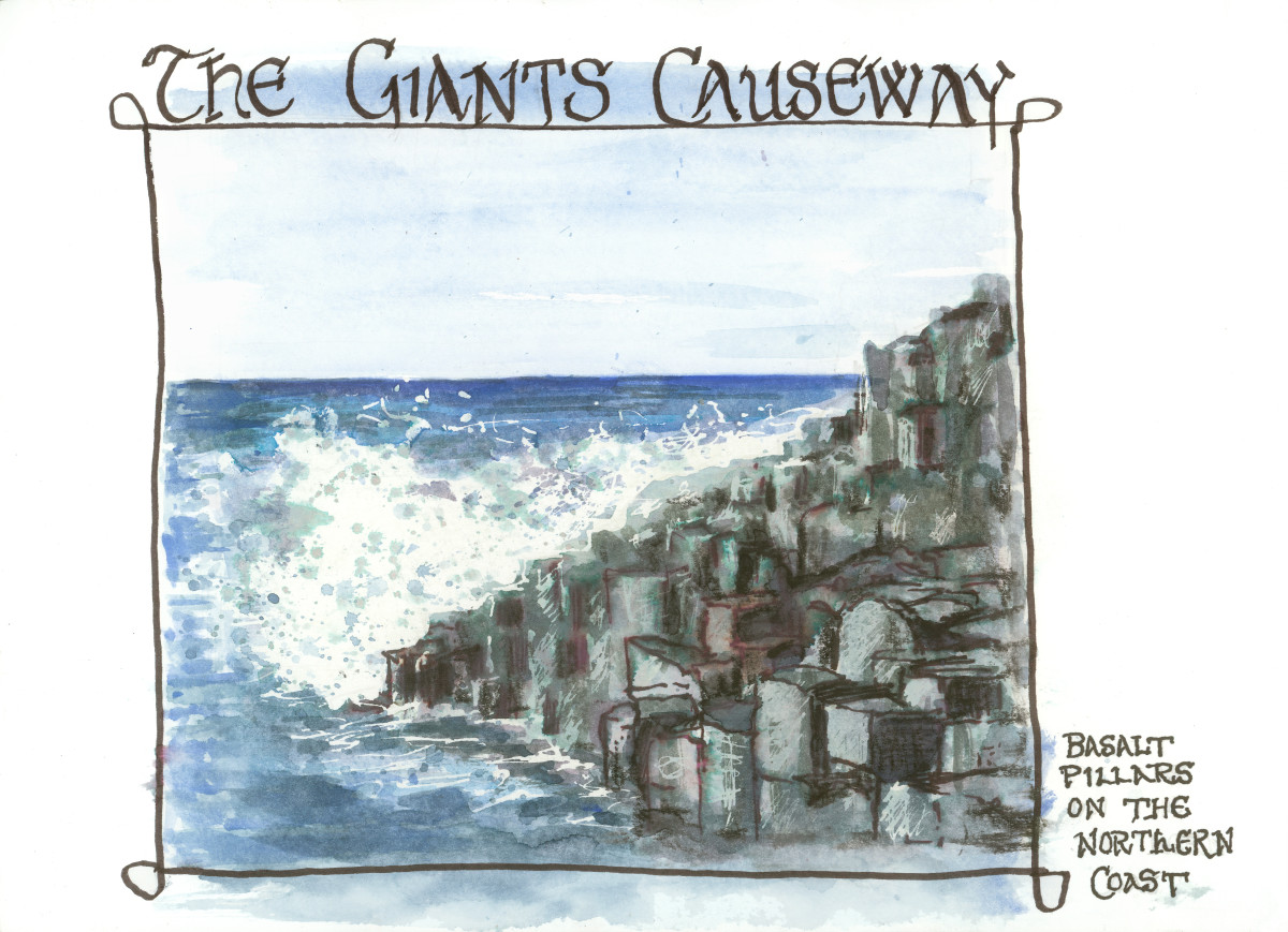 Giant's Causeway by Rebecca Zdybel 