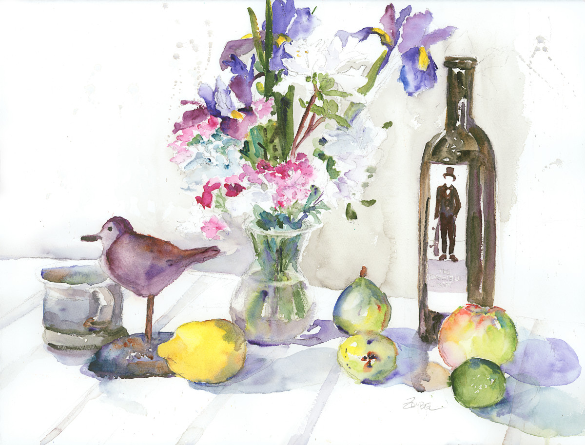 Still Life with Invisible Man by Rebecca Zdybel 