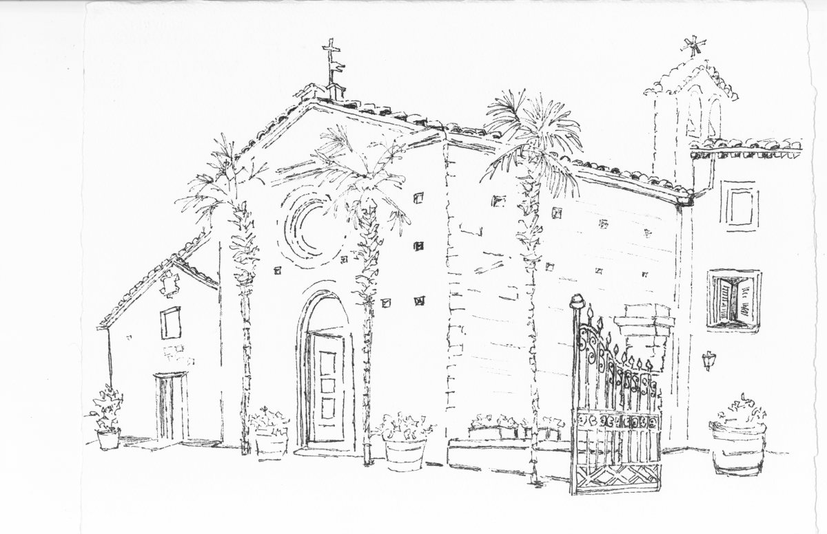 Italy Sketches C by Rebecca Zdybel 