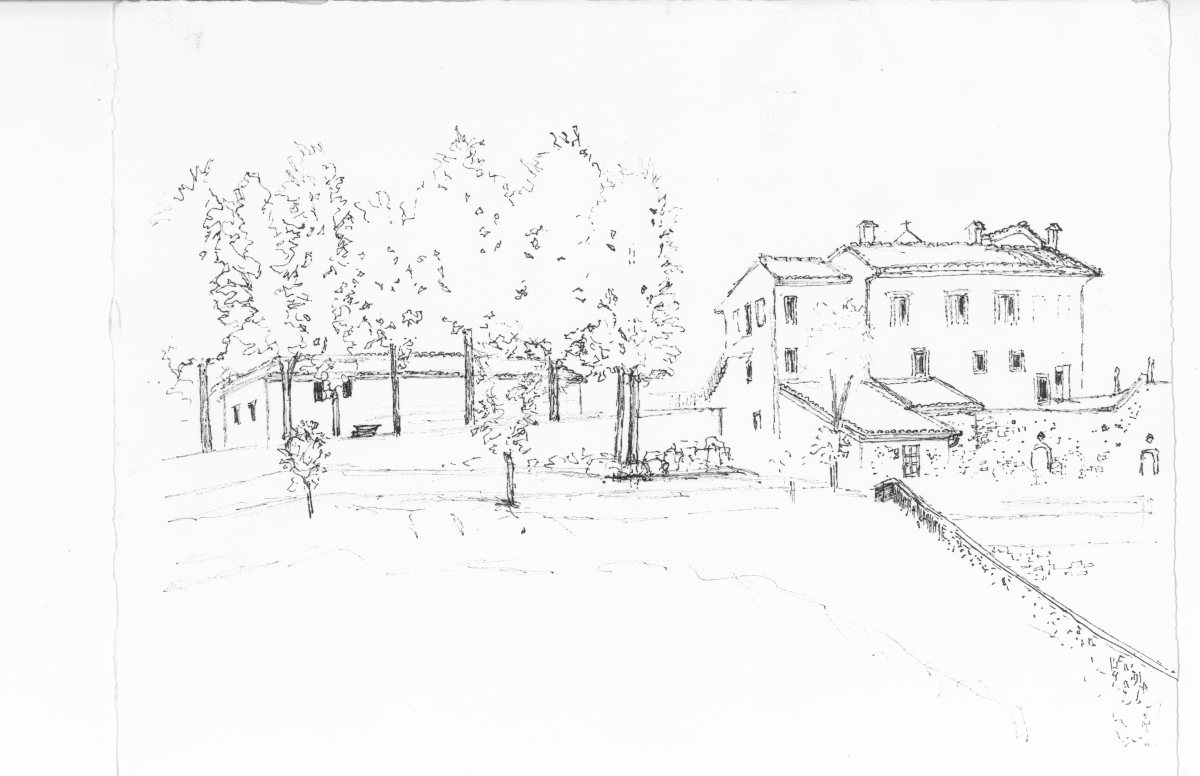 Italy Sketches B by Rebecca Zdybel 