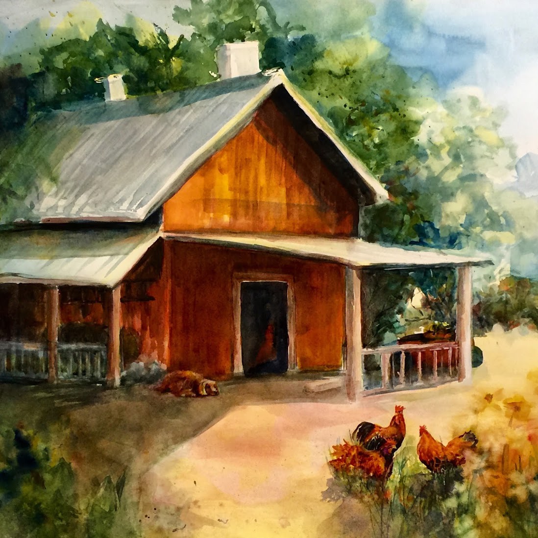 Sleepy Sentry by Rebecca Zdybel, Image 1.