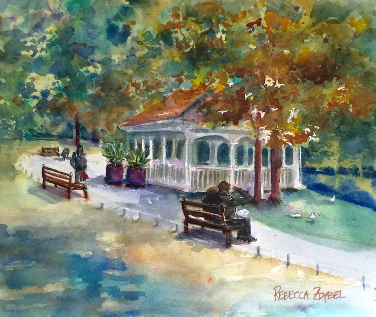 St Stephens Green by Rebecca Zdybel 