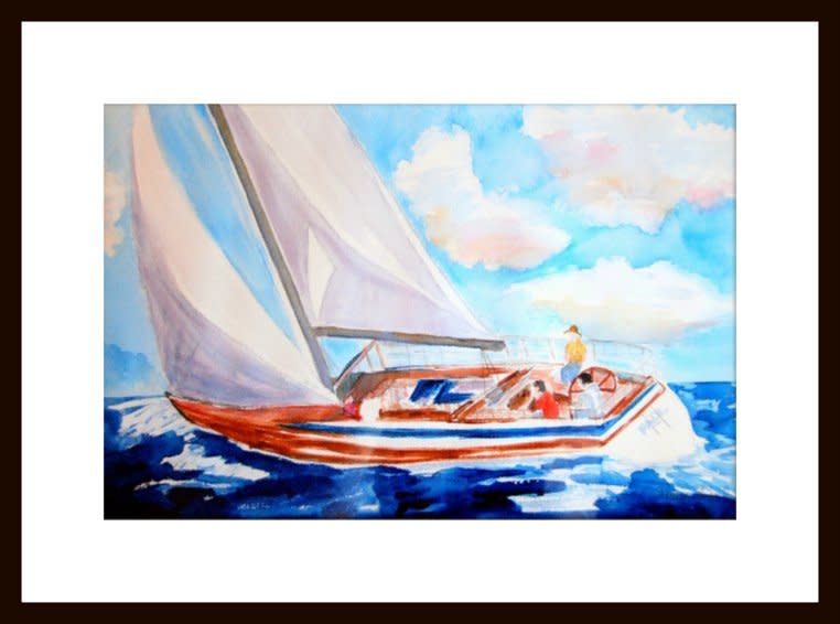 Afternoon at Sea by Rebecca Zdybel, Image 1.