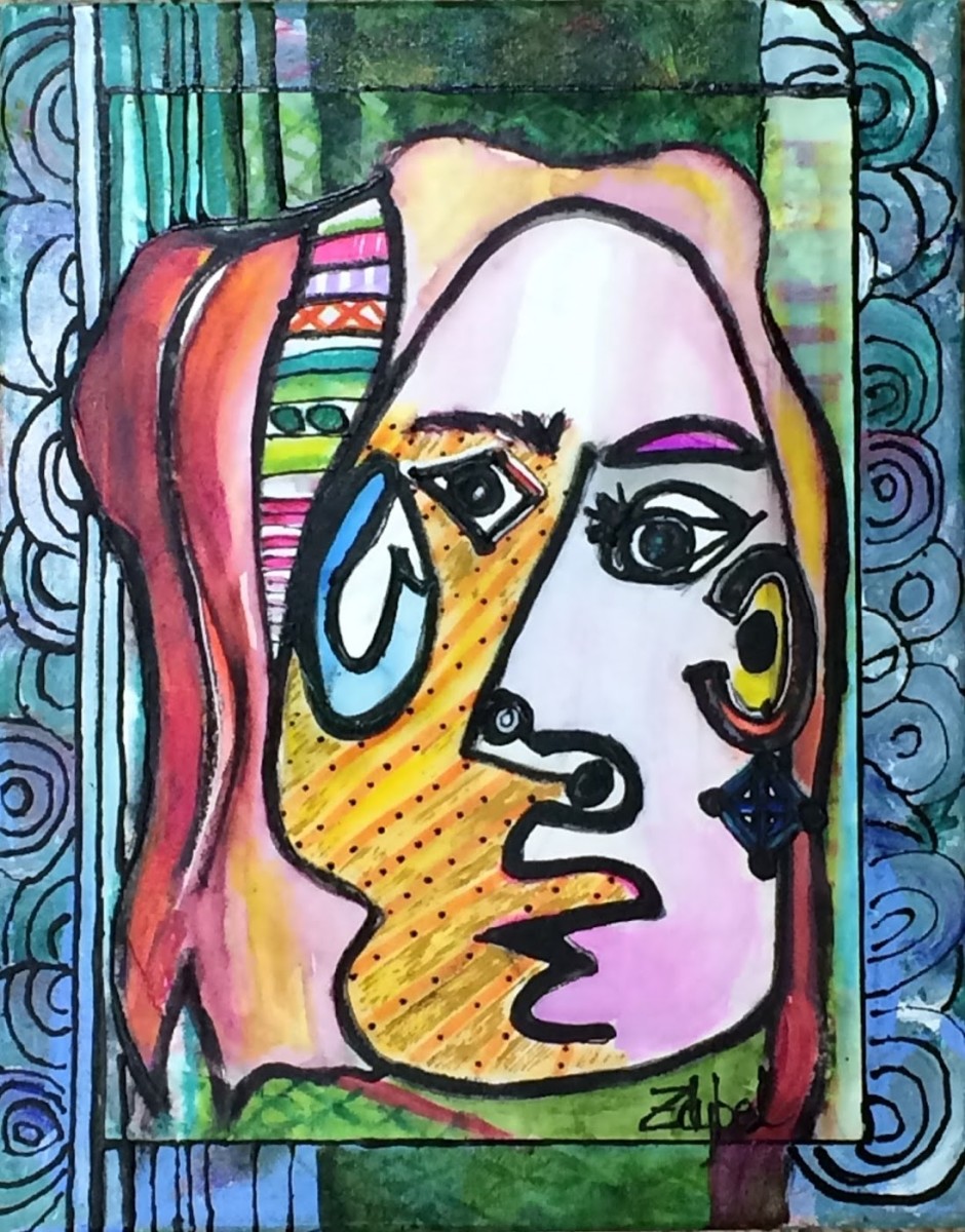 Young Girl with a Headband by Rebecca Zdybel, Image 1.