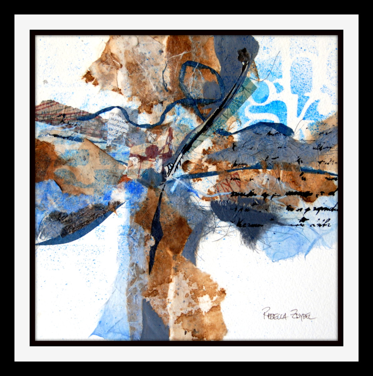 Blue Cruciform by Rebecca Zdybel, Image 1.