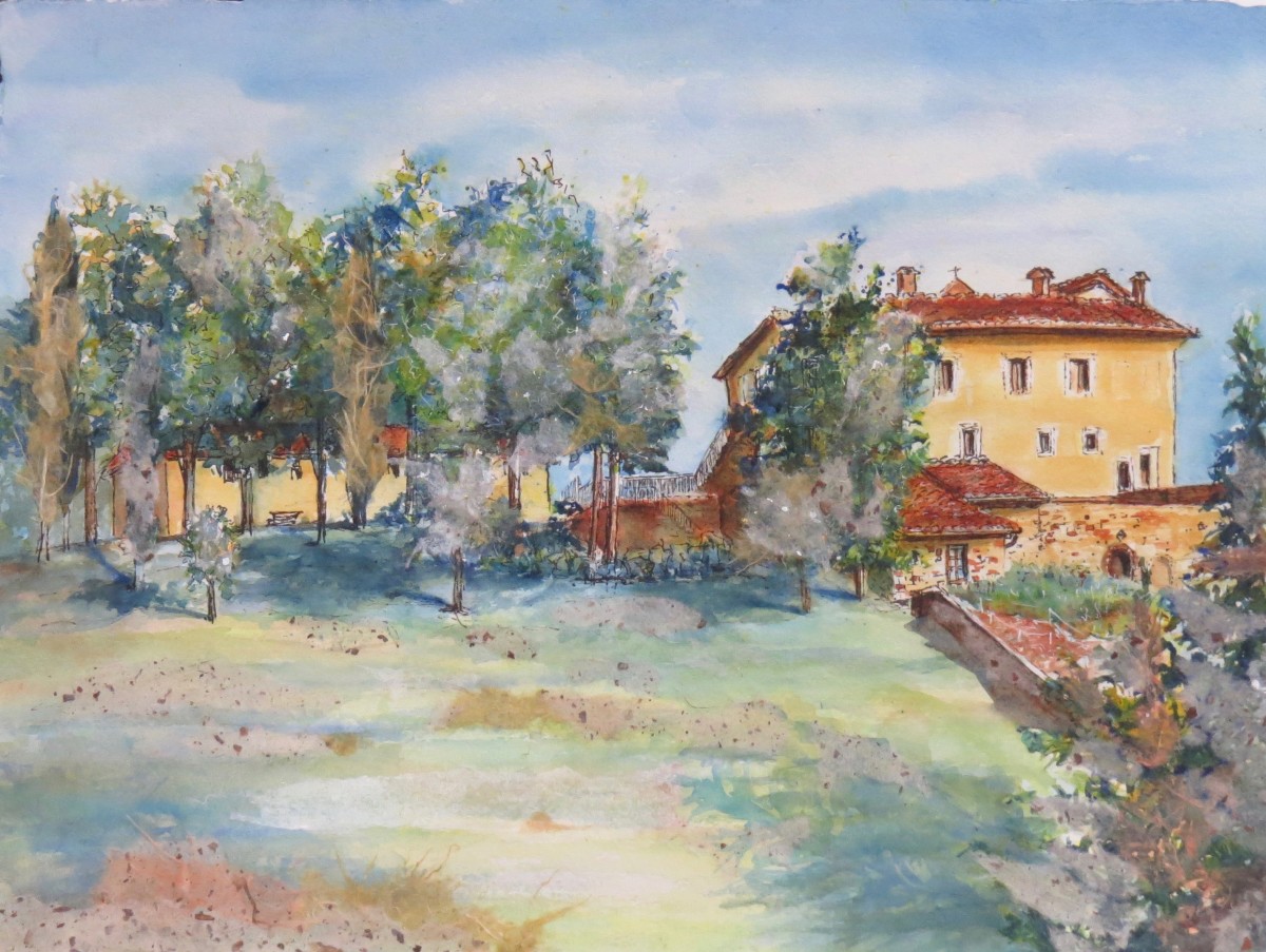 A Light on the Hill- San Fedele by Rebecca Zdybel, Image 1.