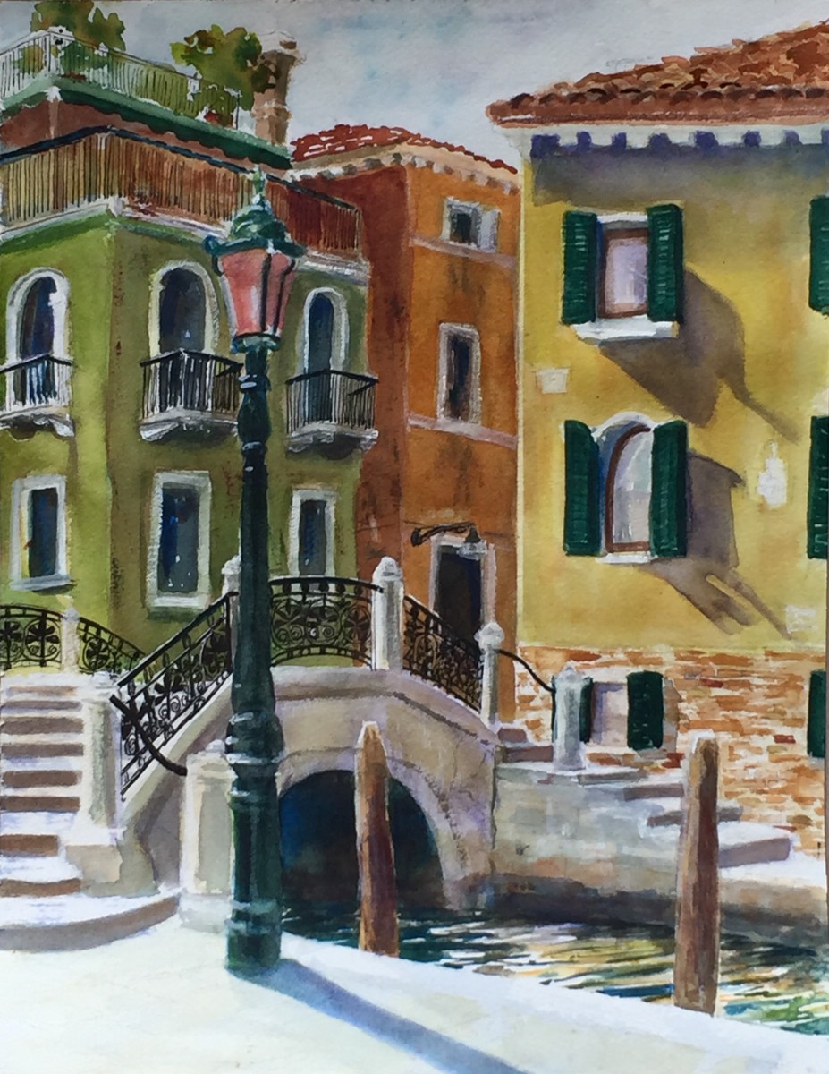 Venetian Corner by Rebecca Zdybel 