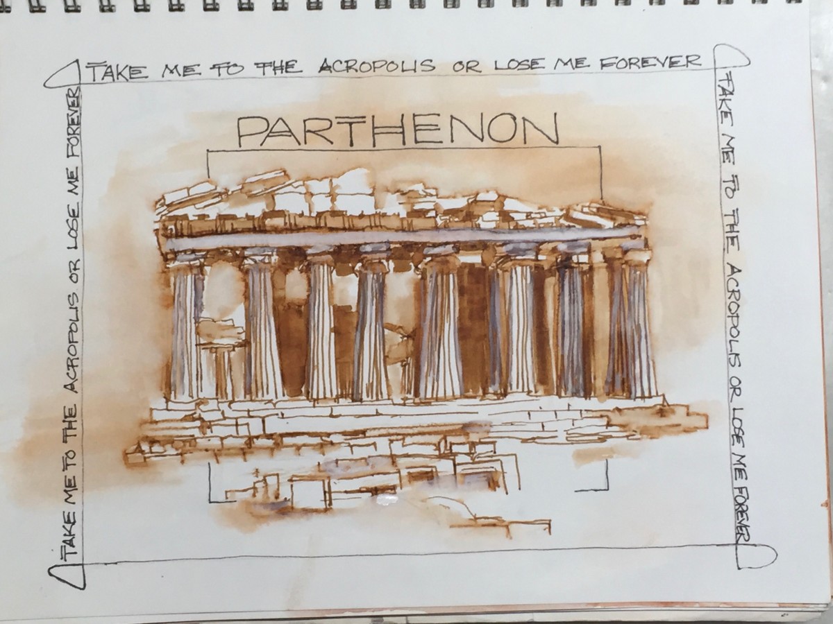 Parthenon by Rebecca Zdybel 