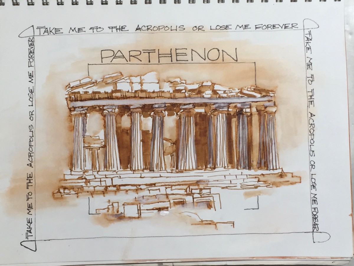 Parthenon by Rebecca Zdybel, Image 1.