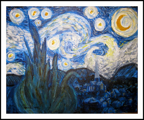 Another Starry Night by Rebecca Zdybel 