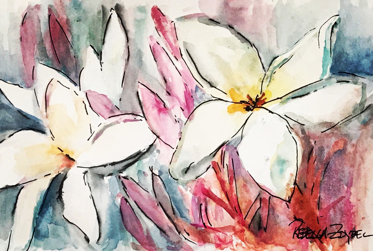 Paul's Plumaria by Rebecca Zdybel, Image 1.