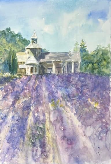 French Lavender Field by Rebecca Zdybel, Image 2.