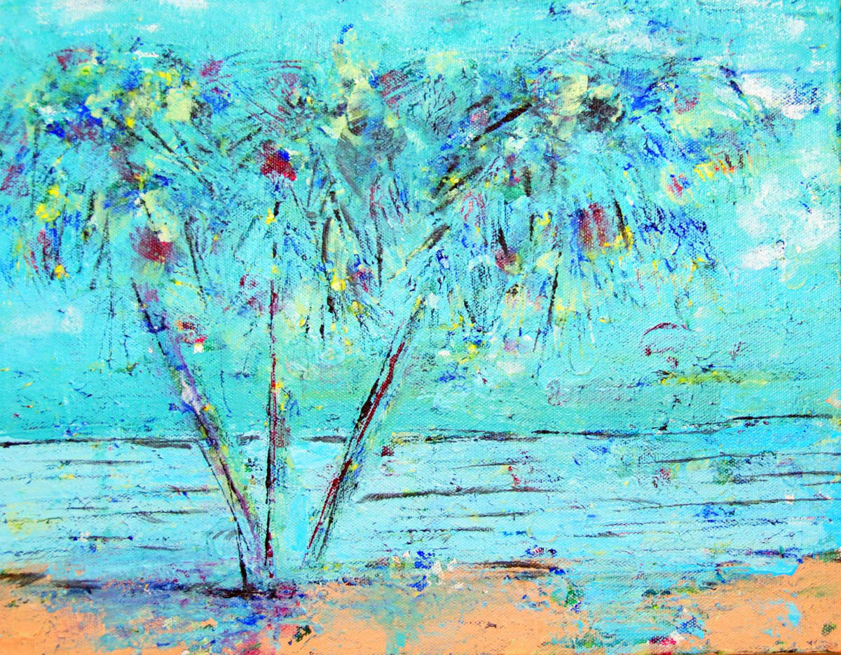 Arty Party Beach Scene, Image 1.