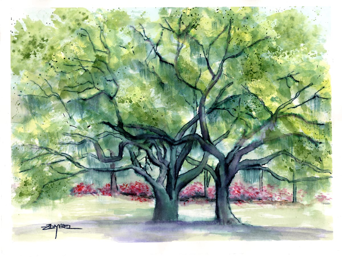 Brookgreen Oaks by Rebecca Zdybel 