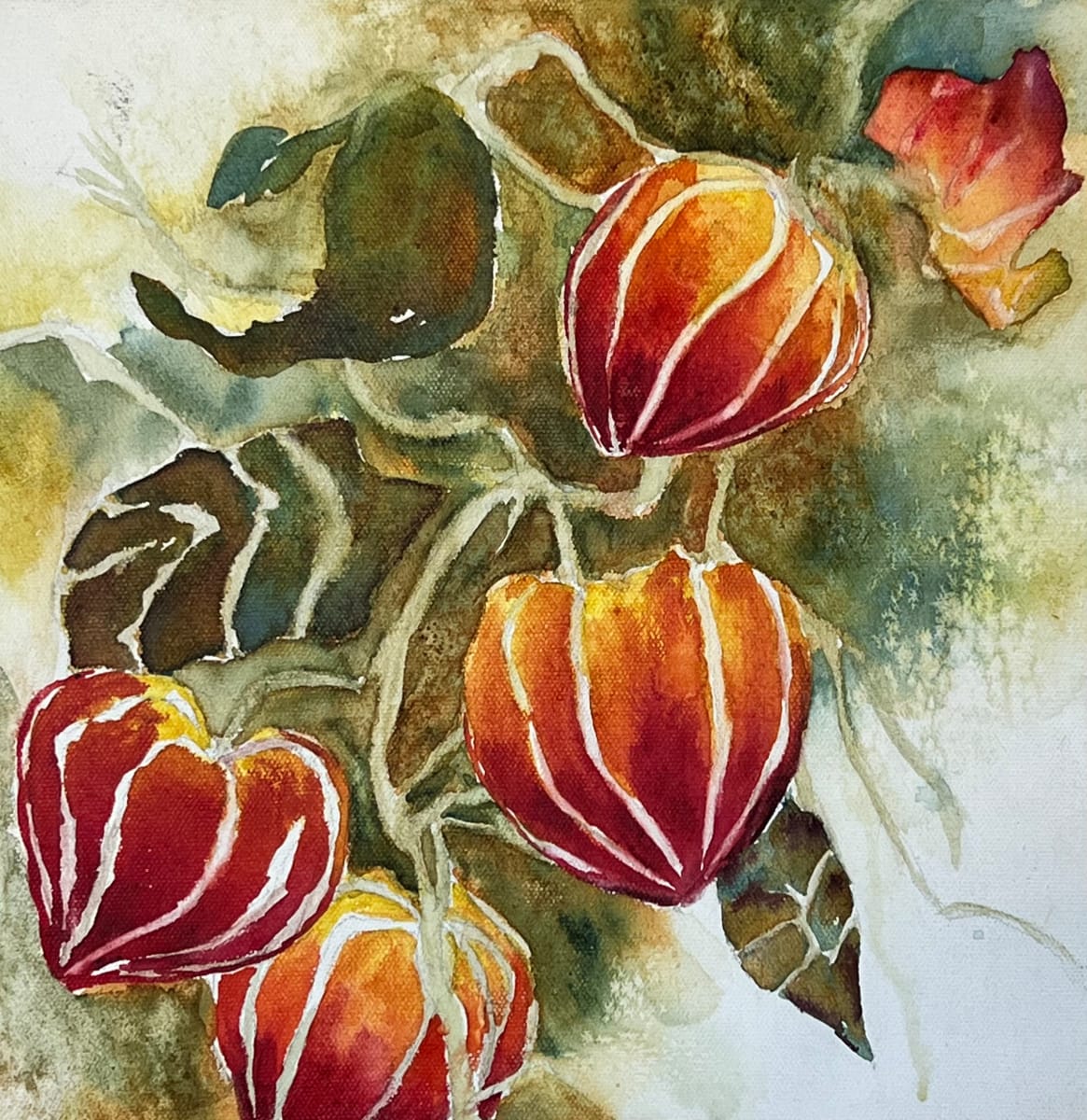 Chinese Lanterns by Rebecca Zdybel 