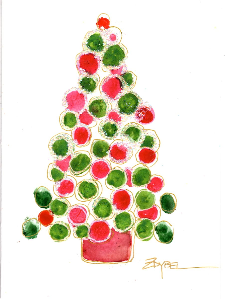 Fir Tree 22 by Rebecca Zdybel 