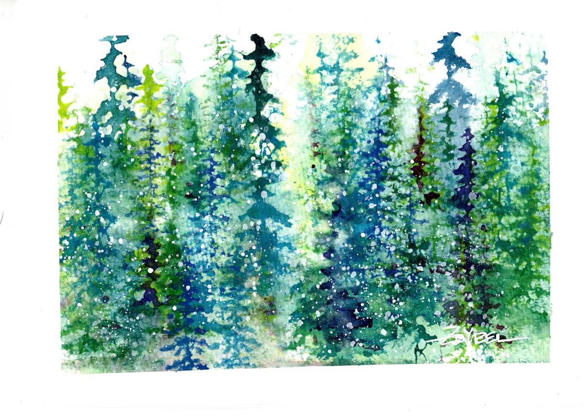 Firs 04 by Rebecca Zdybel, Image 1.