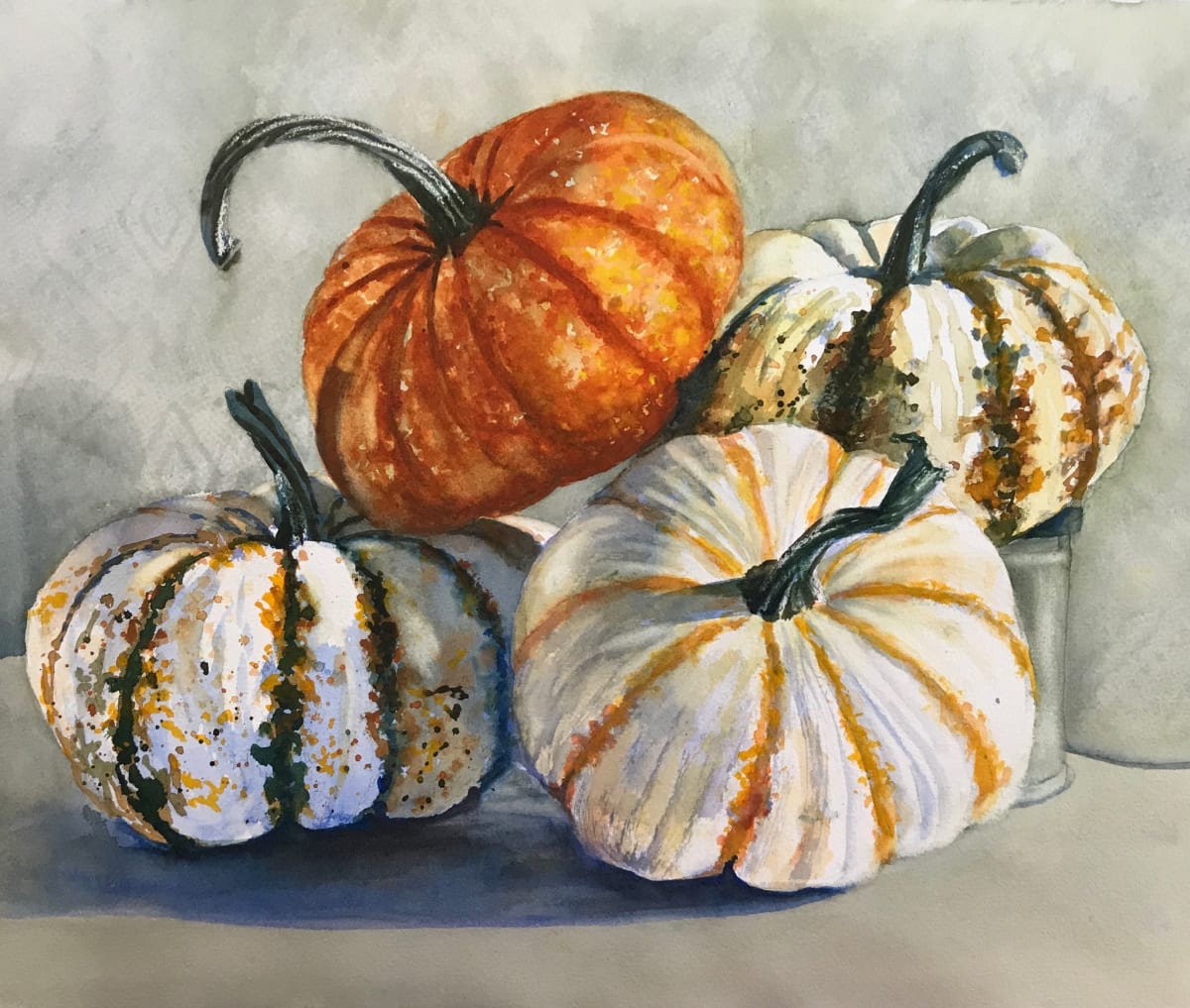 Pike of Pumpkins by Rebecca Zdybel 