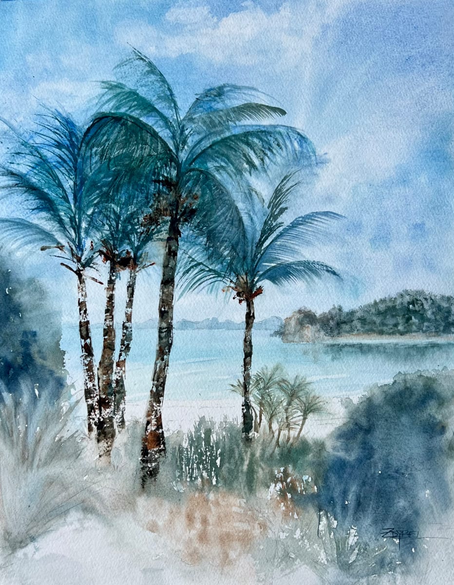Tropical New Zealand for Ann Hughes by Rebecca Zdybel 