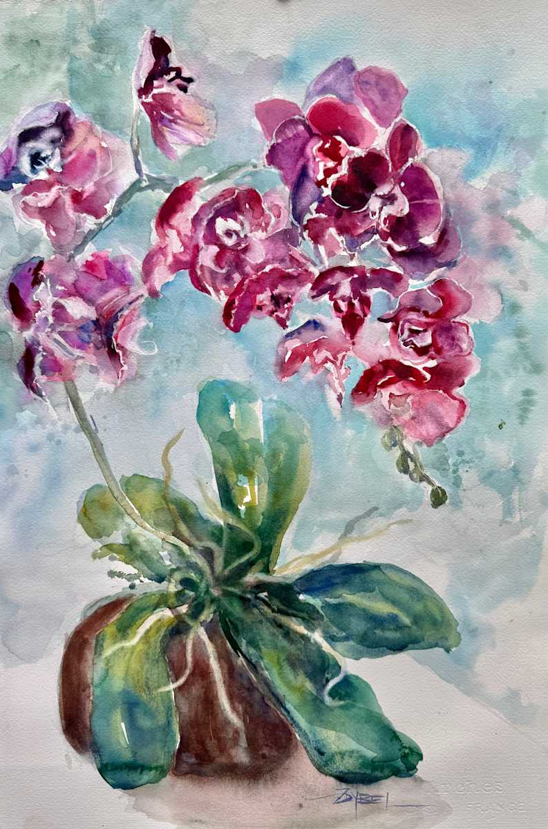 Exuberant Orchid by Rebecca Zdybel, Image 1.
