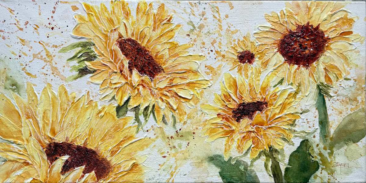 Sunflowers for Days by Rebecca Zdybel 