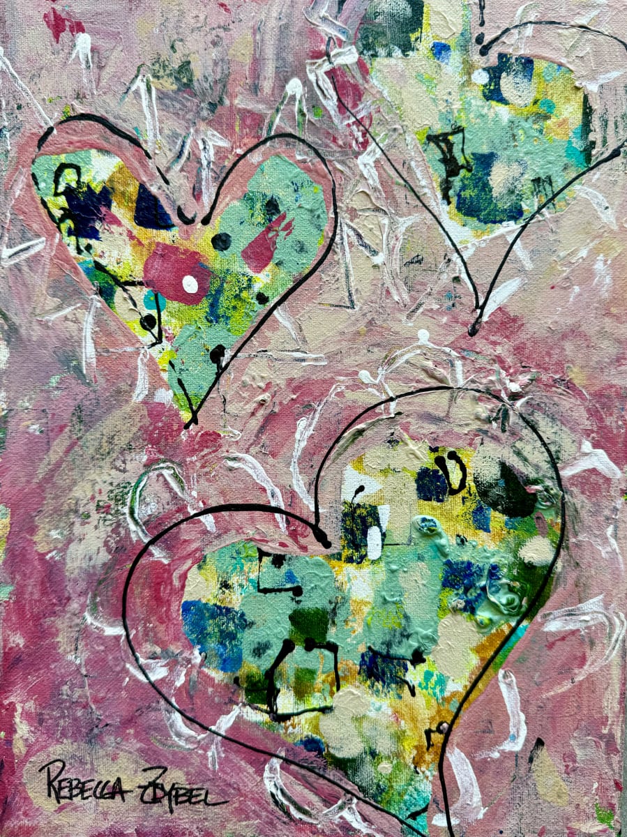 Three of Hearts by Rebecca Zdybel, Image 1.