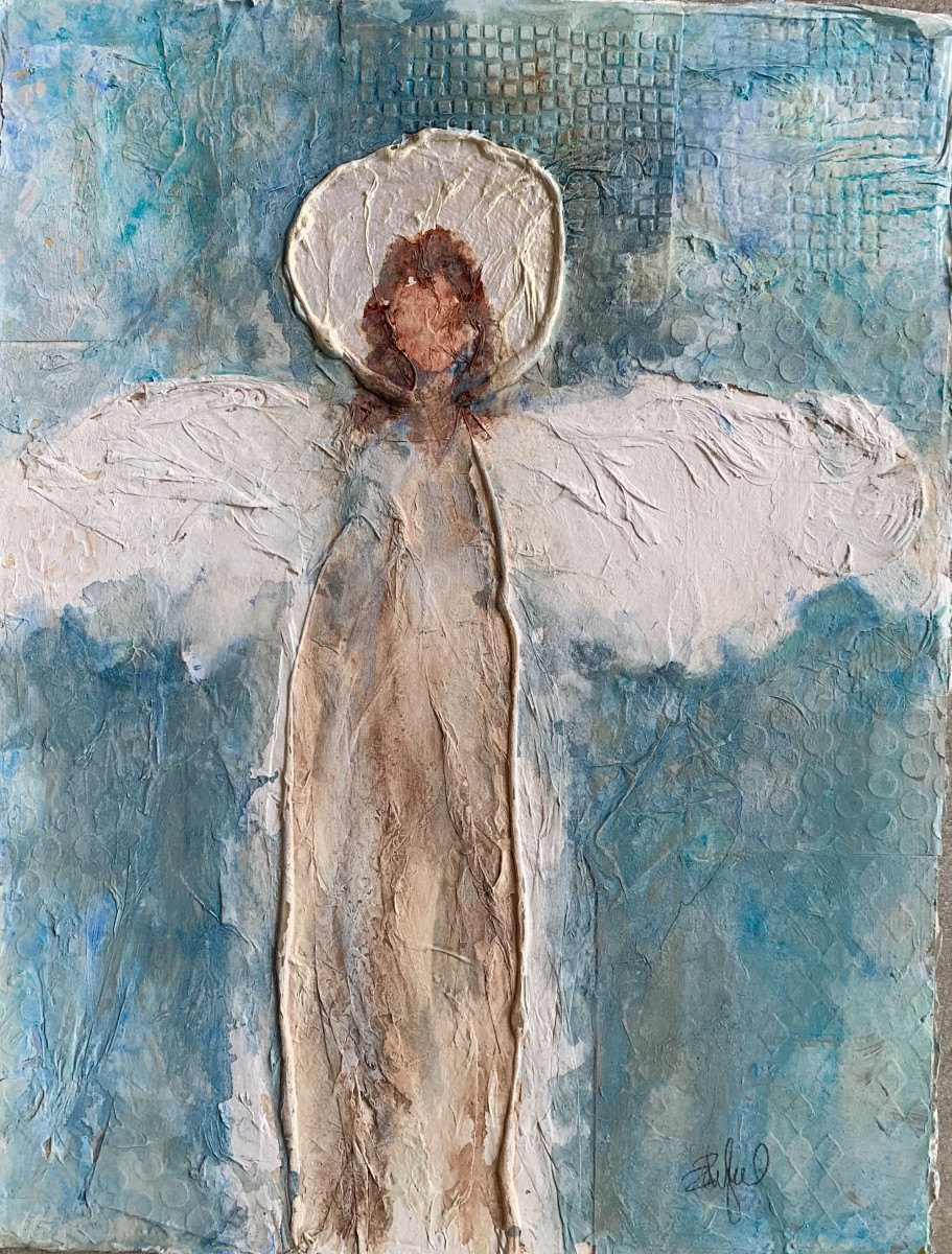 Angel Icon 1 by Rebecca Zdybel 