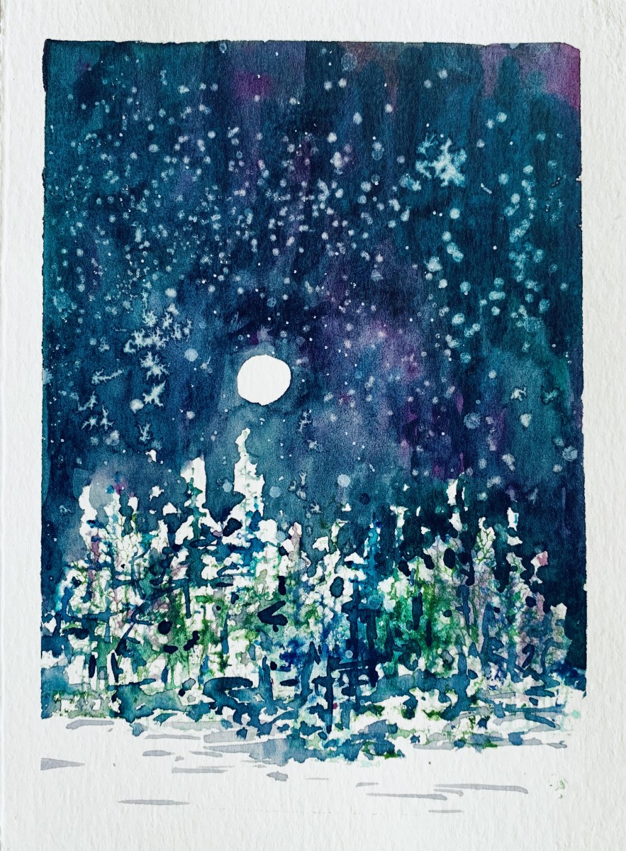 Silent Night 1 by Rebecca Zdybel, Image 1.