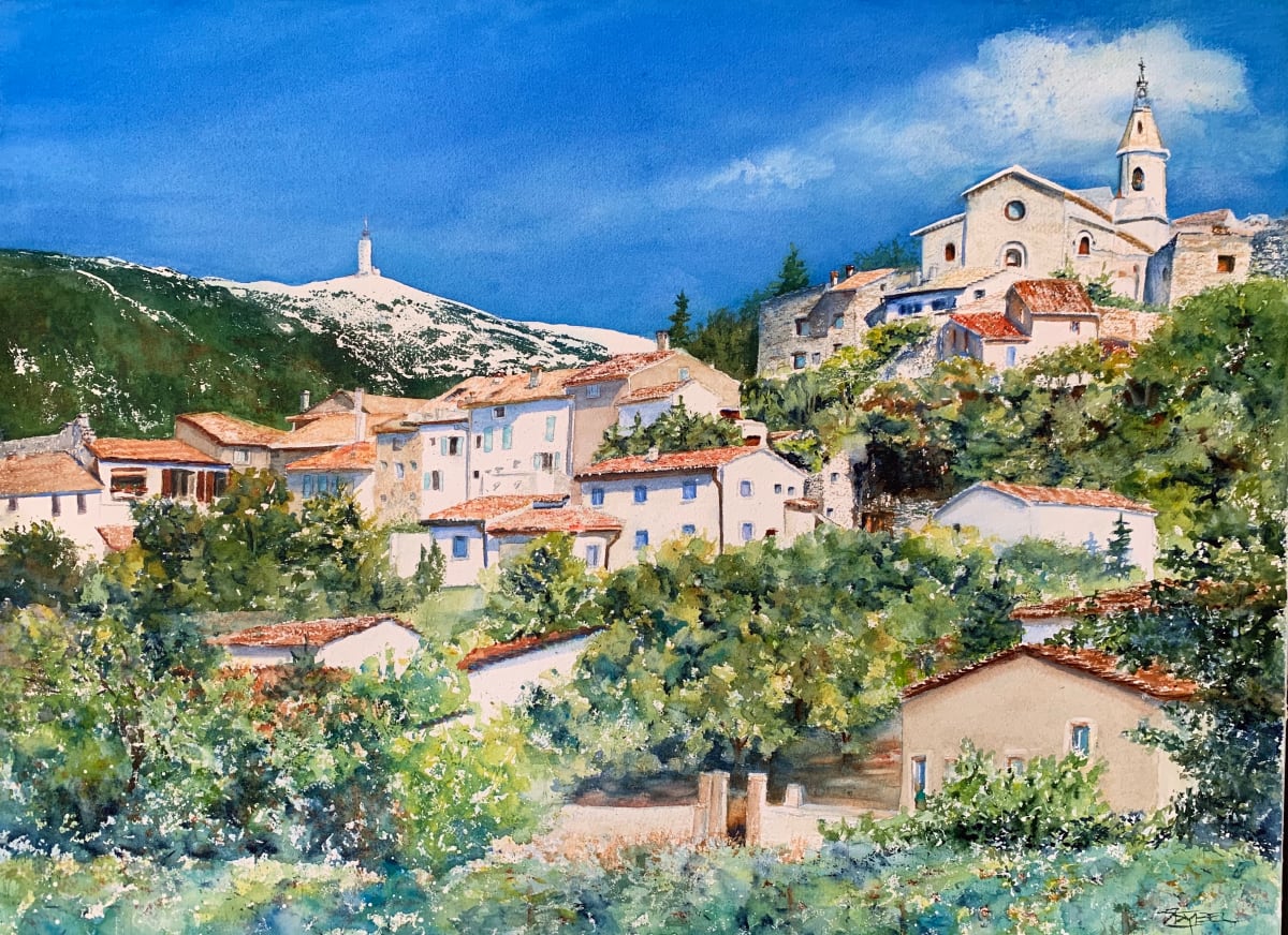 Mont Ventoux and Bedoin France- Commission for Rich Griffith and Sharon Thompson 