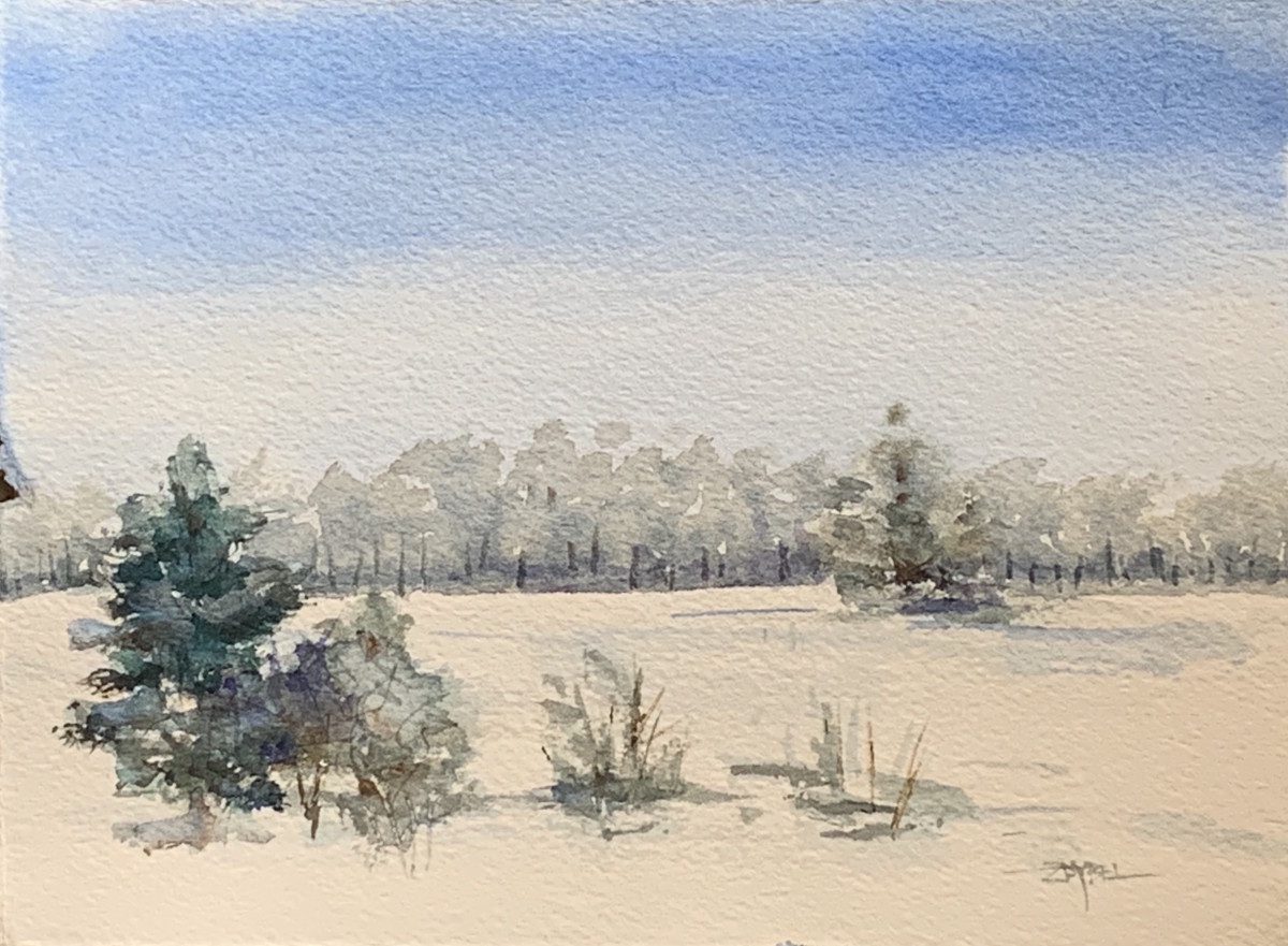 Winter Landscape by Rebecca Zdybel, Image 1.