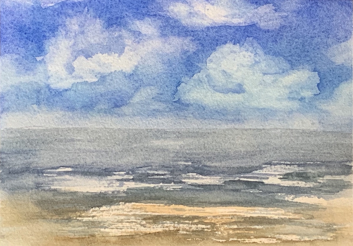 Ocean's Clouds by Rebecca Zdybel 