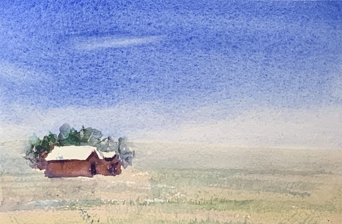 Country Barn by Rebecca Zdybel 