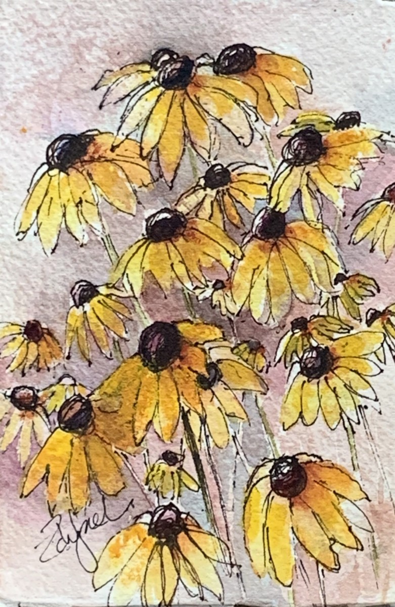 Black Eyed Susans by Rebecca Zdybel 