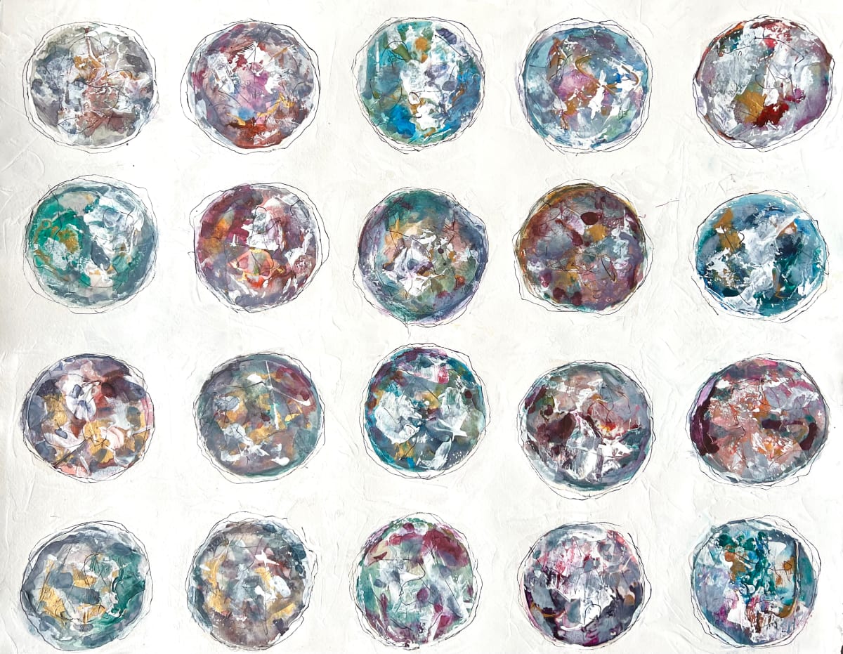 Circling the Grid by Rebecca Zdybel, Image 1.