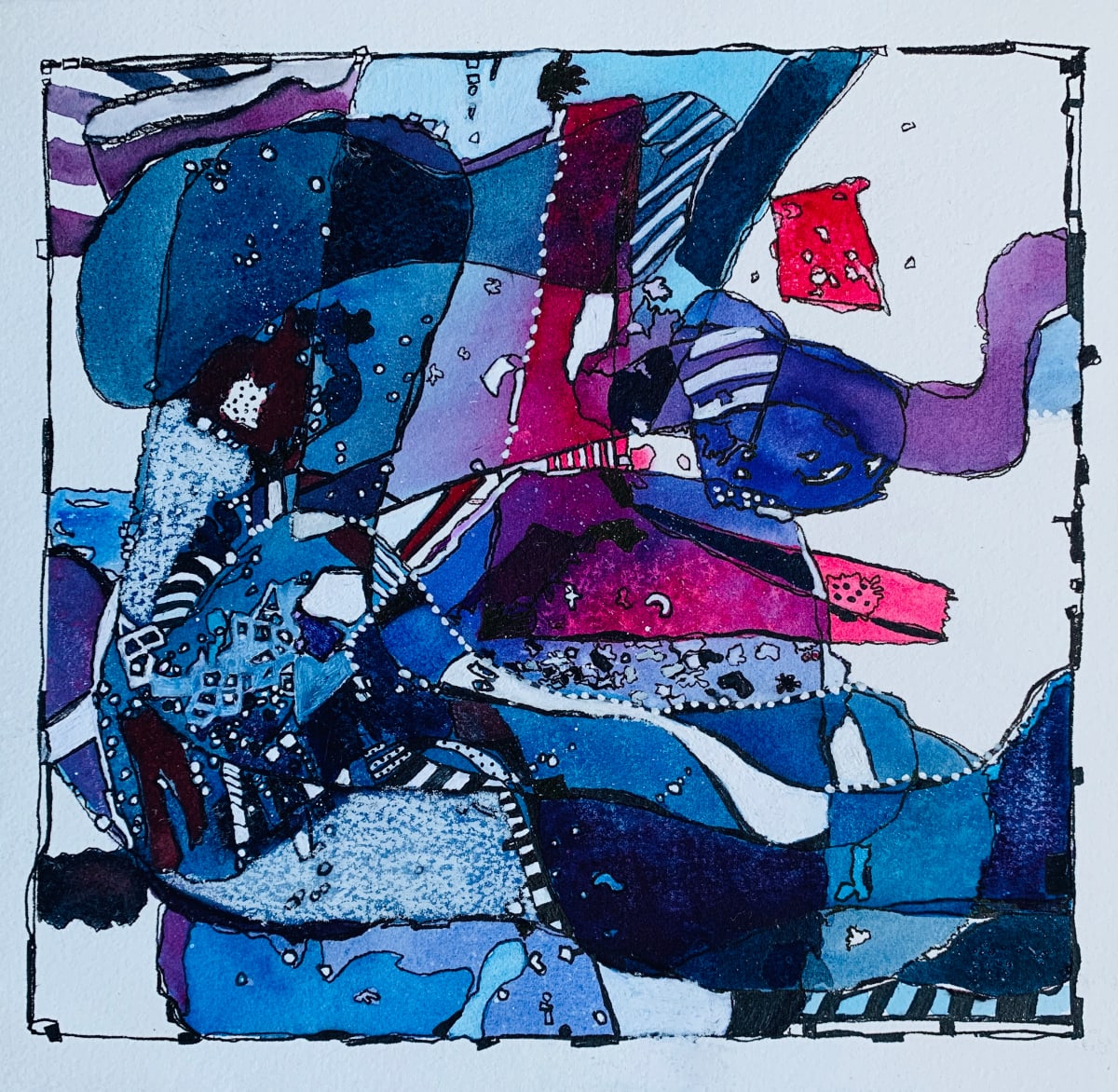 Boxed in Blues by Rebecca Zdybel, Image 1.