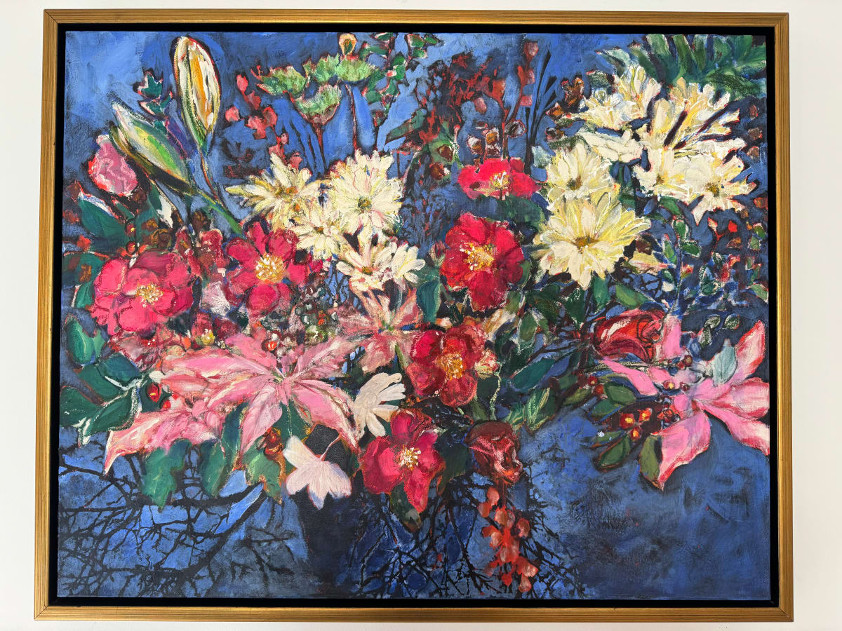 Blue Bouquet by Rebecca Zdybel 