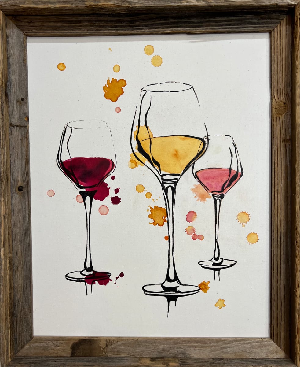 wine glasses, Image 1.