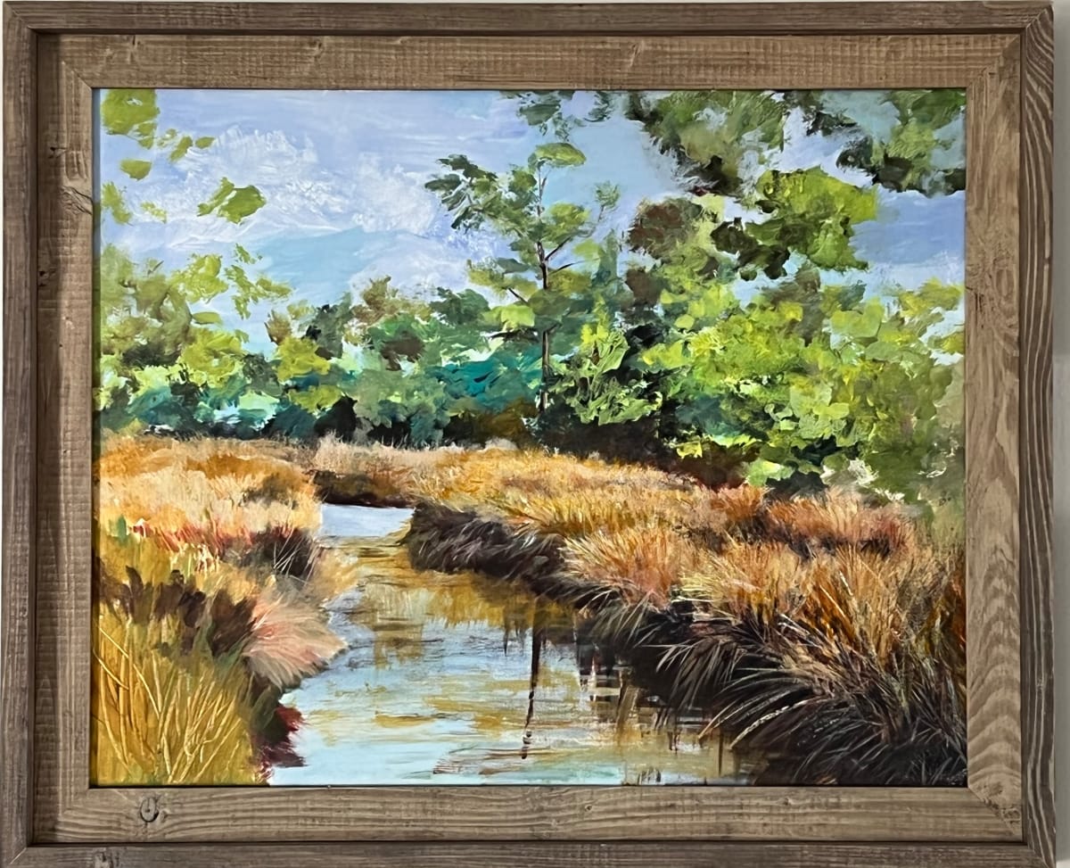 Low Country Escape- Framed by Rebecca Zdybel 