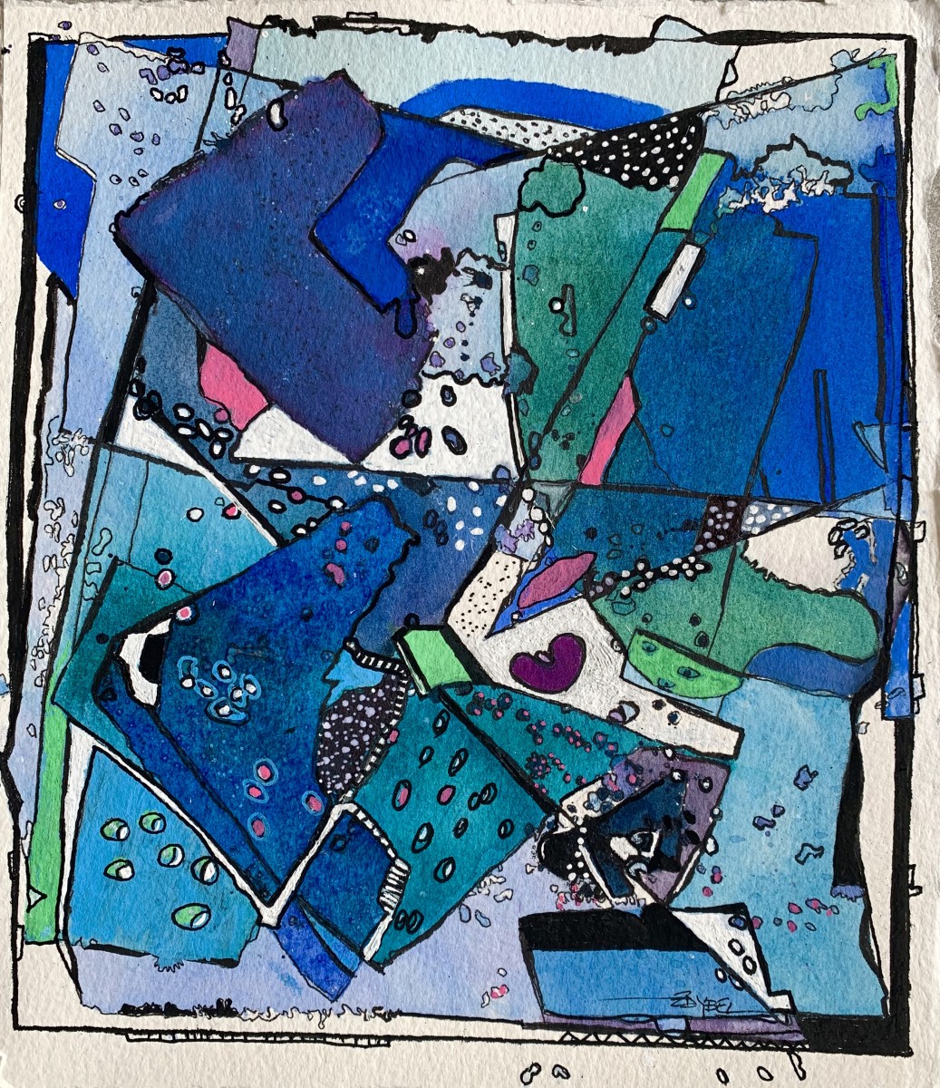 Rhapsody In Blue by Rebecca Zdybel, Image 1.