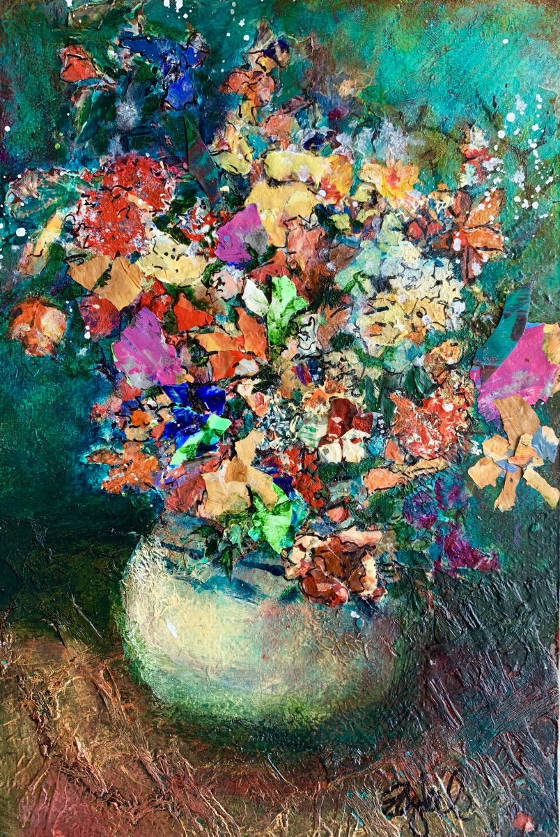 Floral 2 by Rebecca Zdybel 