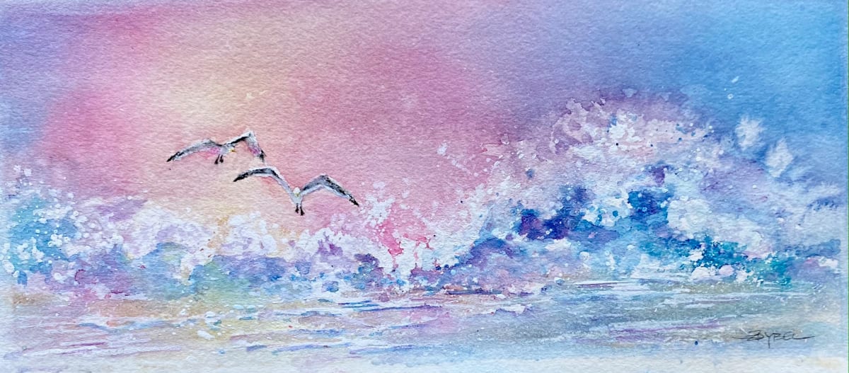 Wings and Waves for Two by Rebecca Zdybel 
