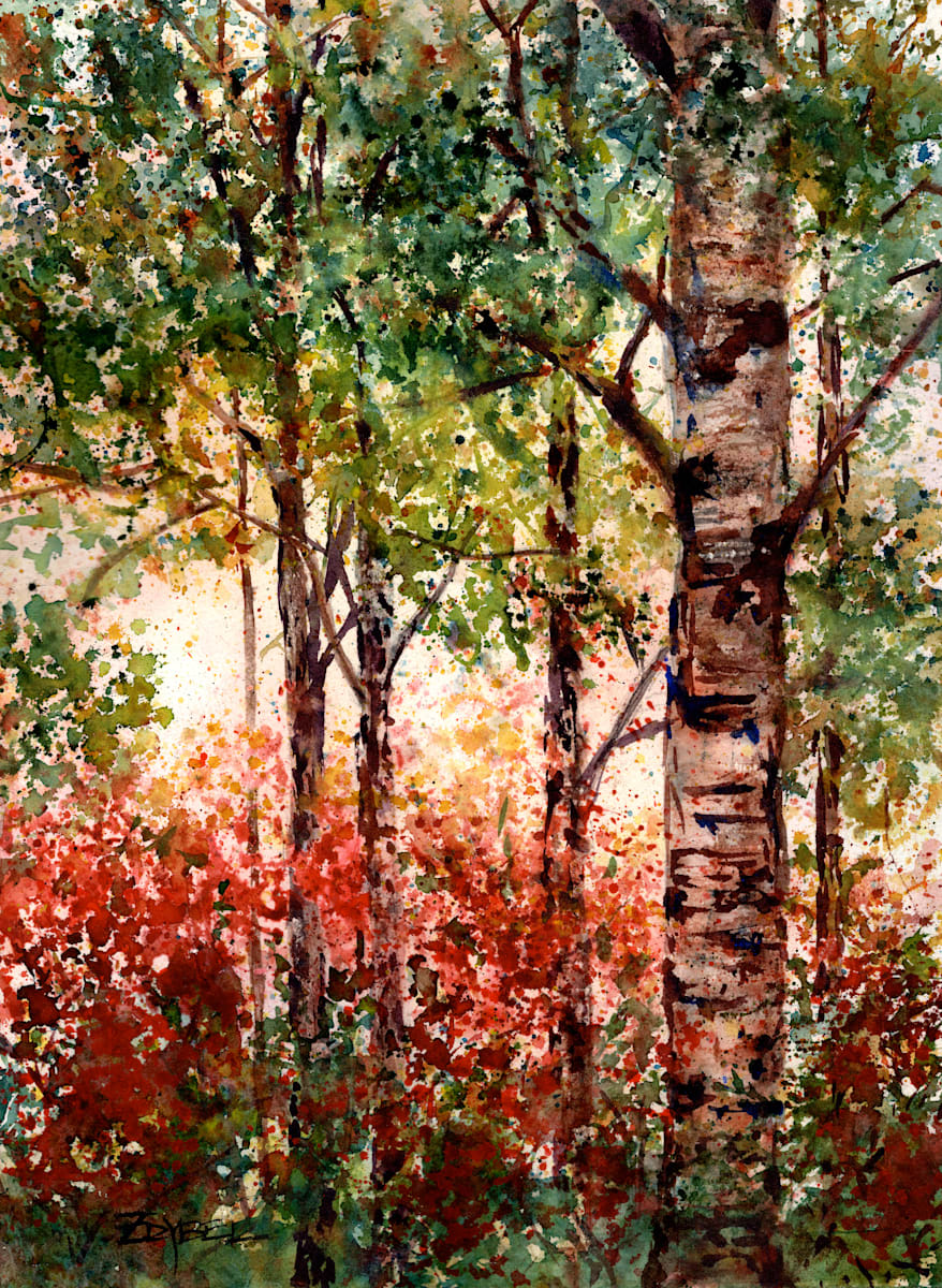 Illuminated Glade by Rebecca Zdybel 