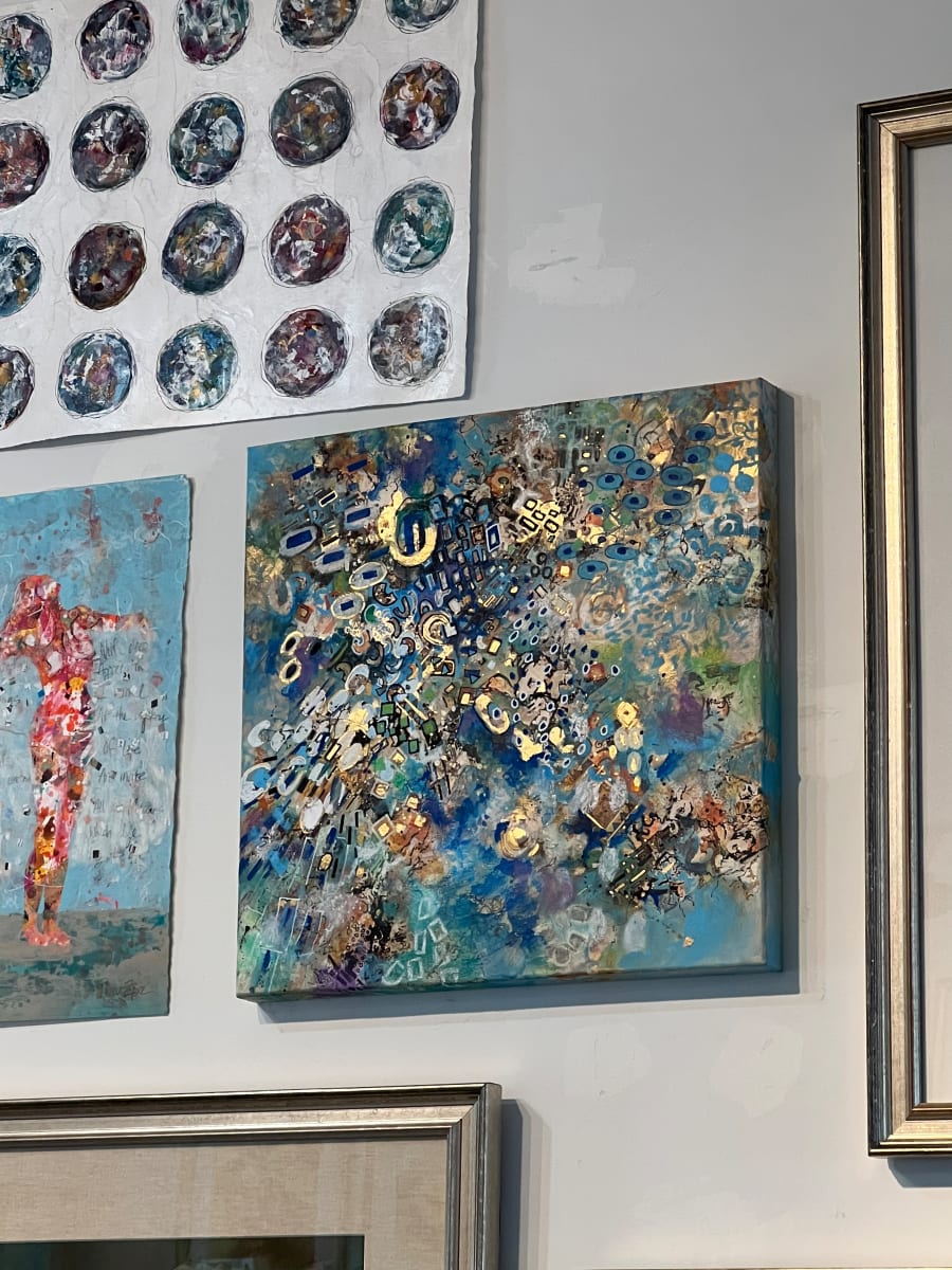 Kind of Klimt in Blue by Rebecca Zdybel, Image 1.