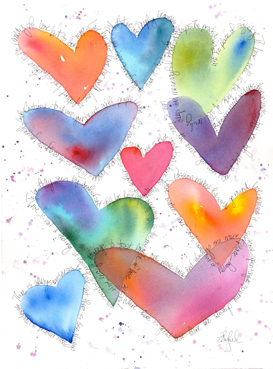 Loving Hearts 2024 by Rebecca Zdybel 