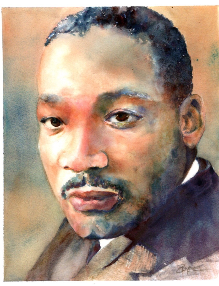 MLK for Carole Martin by Rebecca Zdybel 