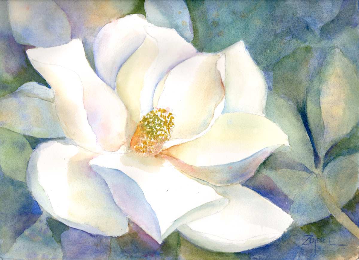 Magnolia in Bloom by Rebecca Zdybel, Image 2.